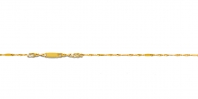 Αλυσίδα λαιμού  χρυσή Κ14 σε μήκος 40cm