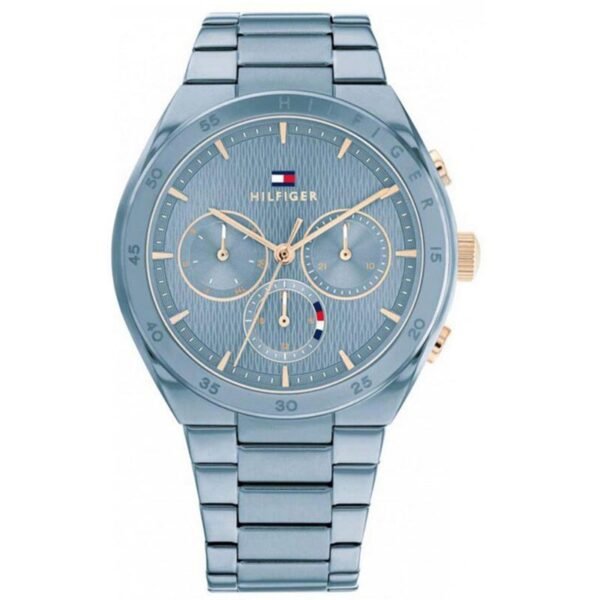 Ρολόι Tommy Hilfiger 1782576 CARRIE με ασημένιο μπλέ μπρασελέ