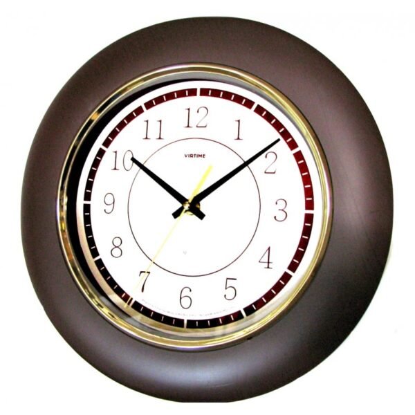 Ρολόι Τοίχου Quartz Virtime 1909/40 πλαστικό (30cm διάμετρος)