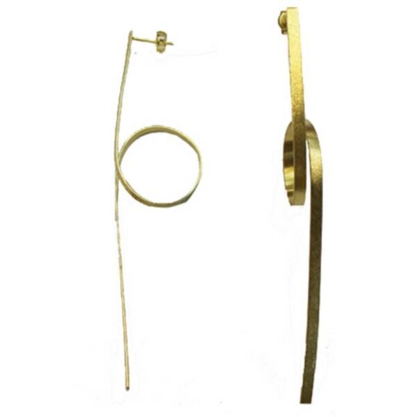 Μοντέρνα χειροποίητα σκουλαρίκια σε ασήμι 925