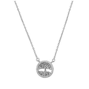 30730 Ασημένιο κολιέ  Δέντρο Ζωής 925