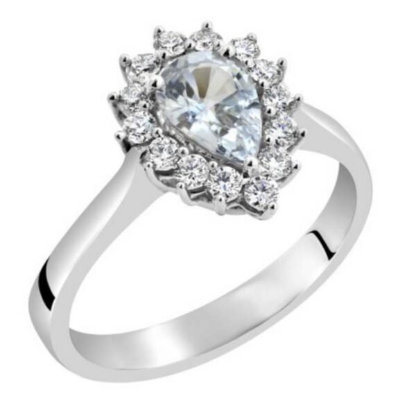 Ασημένιο δαχτυλίδι 925 με ζιργκόν