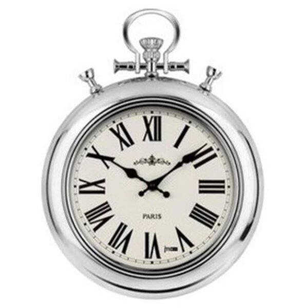 Μοντέρνο Μεταλλικό Ρολόι Τοίχου Quartz JMplus21460
