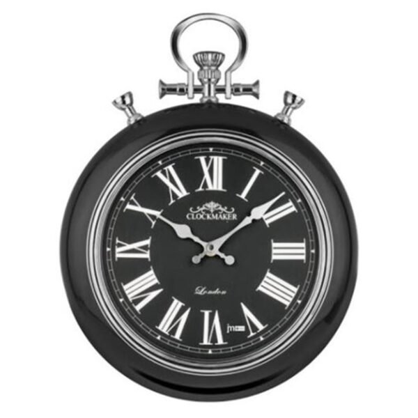 Μοντέρνο Μεταλλικό Ρολόι Τοίχου Quartz JMplus21460b