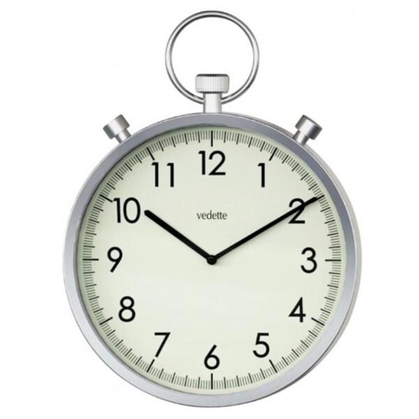 Μοντέρνο Ρολόι Τοίχου Quartz Vedette VP40052