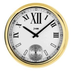 Μεταλλικό Ρολόι Τοίχου Quartz JM14948G