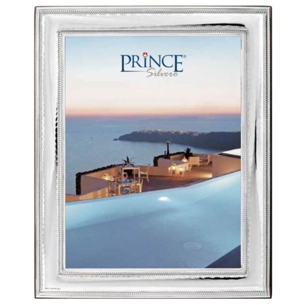 Ασημένια κορνίζα φωτογραφίας γάμου (10X15)