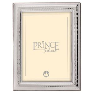 Ασημένια κορνίζα φωτογραφίας γάμου Prince Silvero (9X13)