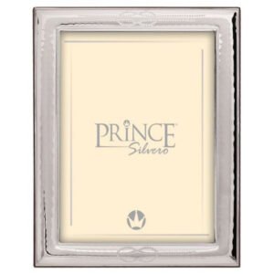 Ασημένια κορνίζα φωτογραφίας γάμου Prince Silvero (9X13)