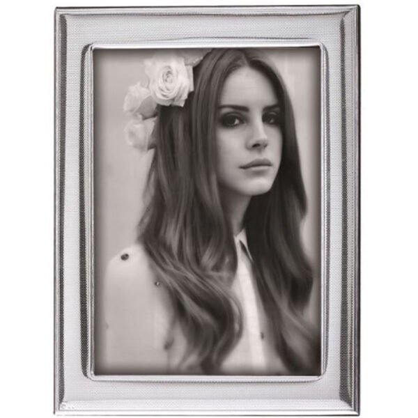 Ασημένια κορνίζα φωτογραφίας γάμου Prince Silvero (13X18)