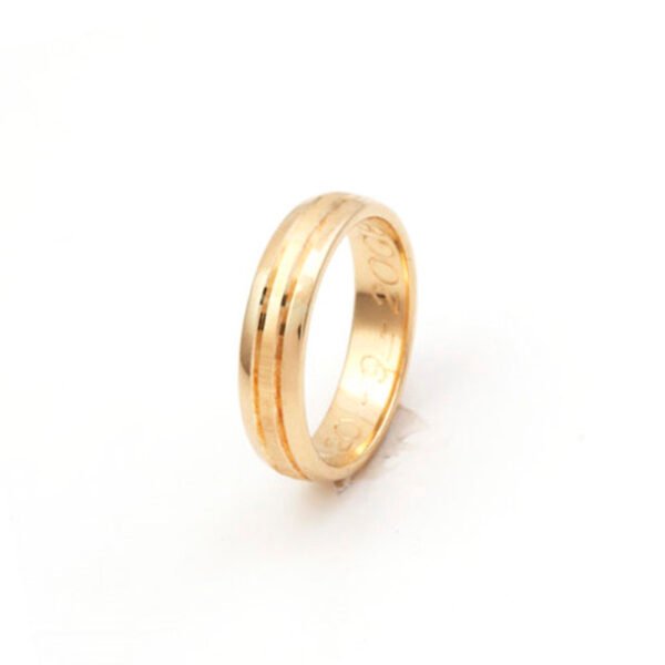 Βέρα σε κίτρινο χρυσό Κ9