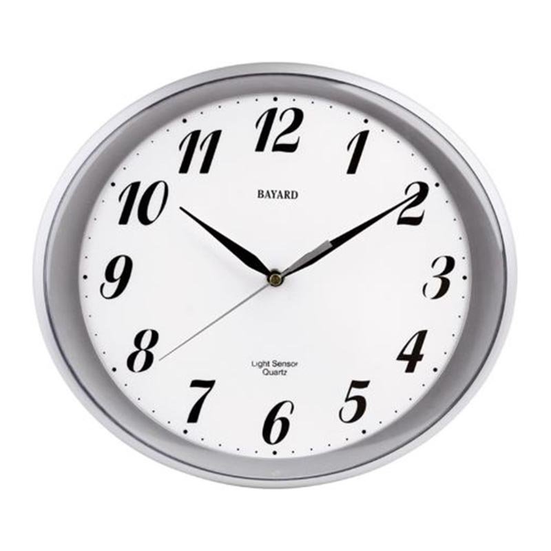 Μοντέρνο Πλαστικό Ρολόι Τοίχου Quartz Bayard ST663