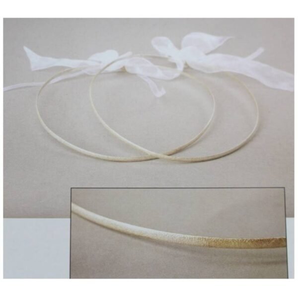 GKSTB118B Στέφανα γάμου χειροποίητα επάργυρα Sonora