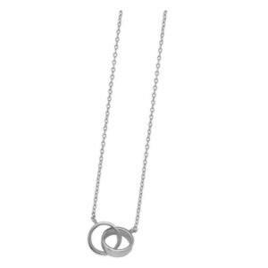 Ασημένιο κολιέ "Κρίκοι" 925 Silver Union