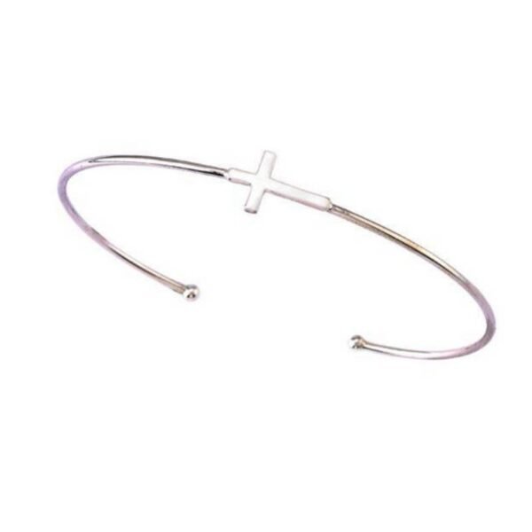 Ασημένιο βραχιόλι 925 "Σταυρός" Silver Union