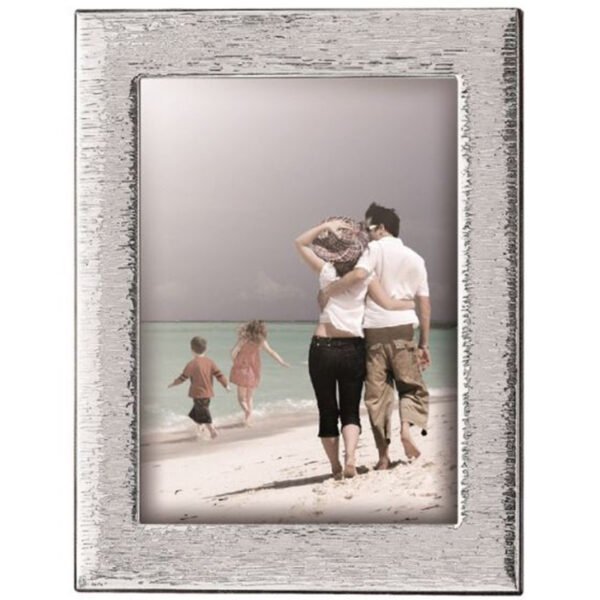 Ασημένια κορνίζα φωτογραφίας γάμου(G20X25)