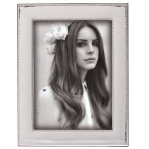 Ασημένια κορνίζα φωτογραφίας γάμου Prince Silvero (20X25)