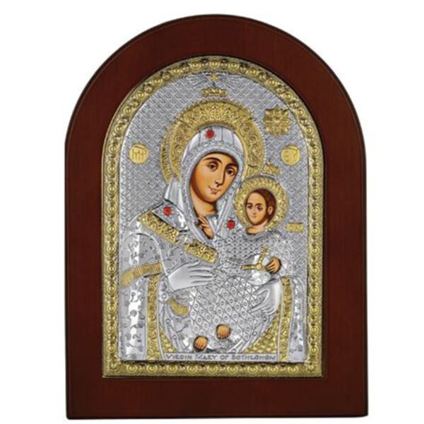 Ασημένια εικόνα Prince Silvero Παναγία Βηθλεέμ