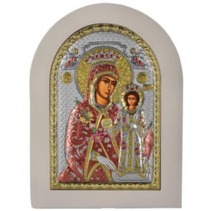 Ασημένια εικόνα Prince Silvero Παναγία των Ρόδων