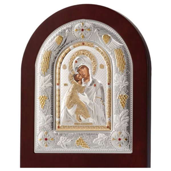 Ασημένια εικόνα Prince Silvero Παναγία Βλαδημήρ