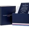 Aνδρικό ρολόι Tommy Hilfiger 1710694 Automatic από ανοξείδωτο ατσάλι με ασημί μπρασελέ