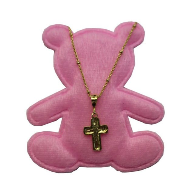 Επιχρυσωμένος ασημένιος σταυρός 925 μαζί αλυσίδα