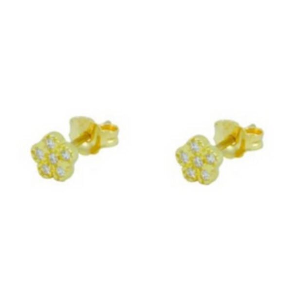 Χρυσά σκουλαρίκια καρφωτά