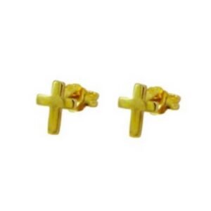 Χρυσά σκουλαρίκια καρφωτά