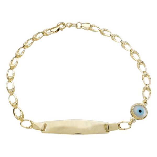 Ταυτότητα χρυσή Κ14 με μάτι μεγάλο φίλντισι