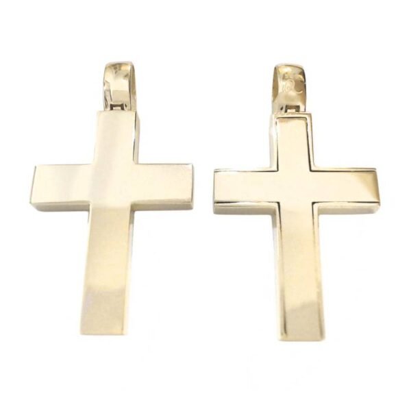 Βαπτιστικός Σταυρός ανδρικός χρυσός Κ14