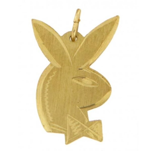 Μενταγιόν Bunny Χρυσό Κ14 