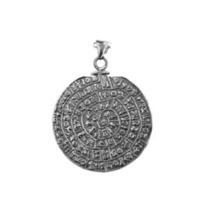 Ασημένιο μενταγιόν Δίσκος Φαιστού 925