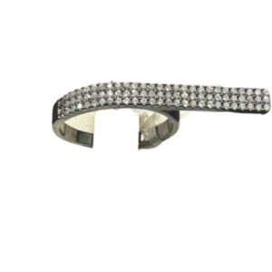 Ασημένιο δαχτυλίδι Black με ζιργκόν 925