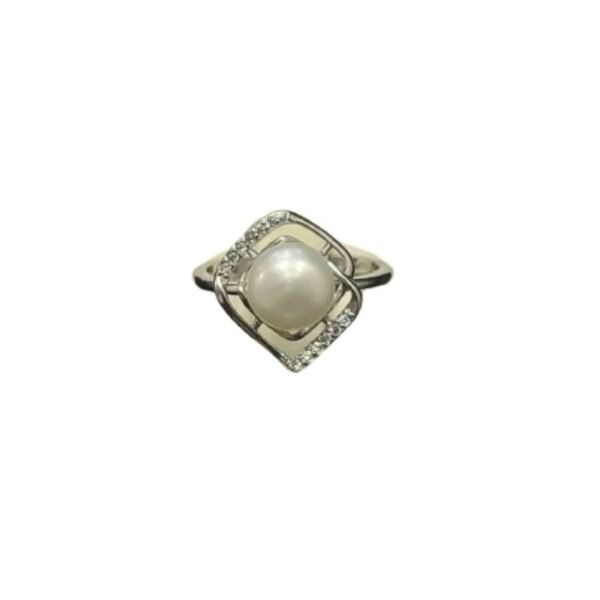 Ασημένιο δαχτυλίδι μαργαριτάρι 925