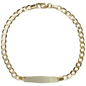 Χρυσή ταυτότητα κουρμέτ λουστρέ Κ14