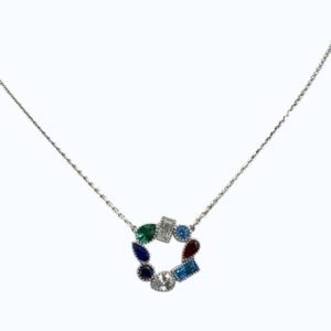 Ασημένιο κολιέ κύκλος 925