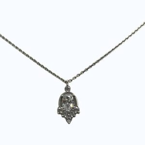 Ασημένιο κολιέ Οβάλ 925