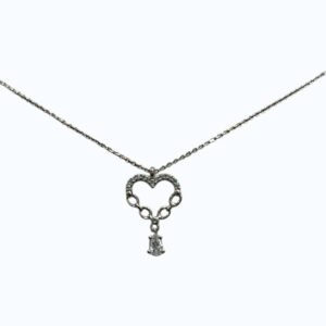 Ασημένιο κολιέ eternal καρδιά 925