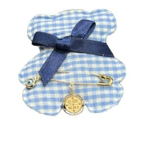 Χρυσό φυλαχτό παραμάνα μάτι - κωνσταντινάτο Κ9