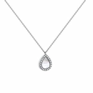 Ασημένιο κολιέ Ροζέτα 925