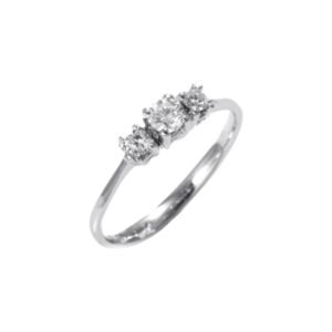 Ασημένιο δαχτυλίδι με ζιργκόν 925