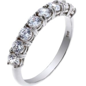 Ασημένιο δαχτυλίδι Σειρέ με ζιργκόν 925