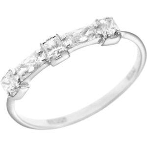 Ασημένιο δαχτυλίδι Σειρέ με ζιργκόν 925