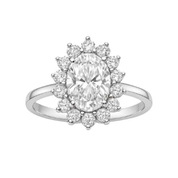 Ασημένιο δαχτυλίδι  με ζιργκόν ροζέτα 925