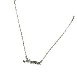 Ασημένιο κολιέ Μαμά 925