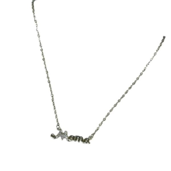 Ασημένιο κολιέ Μαμά 925