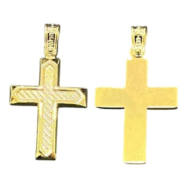 Σταυρός ανδρικός σε χρυσό Κ14