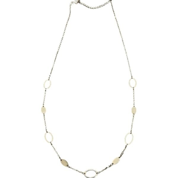 Ασημένιο κολιέ με πολλά στοιχεία 925