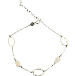 Ασημένιο βραχιόλι με πολλά στοιχεία 925