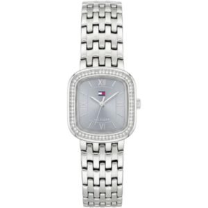 1782921 Tommy Hilfiger Γυναικείο ρολόι Abby Μπαταρίας με Ασημί Ατσάλινο Μπρασελέ